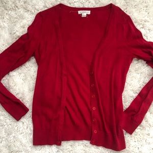 Forever 21 Red cardigan